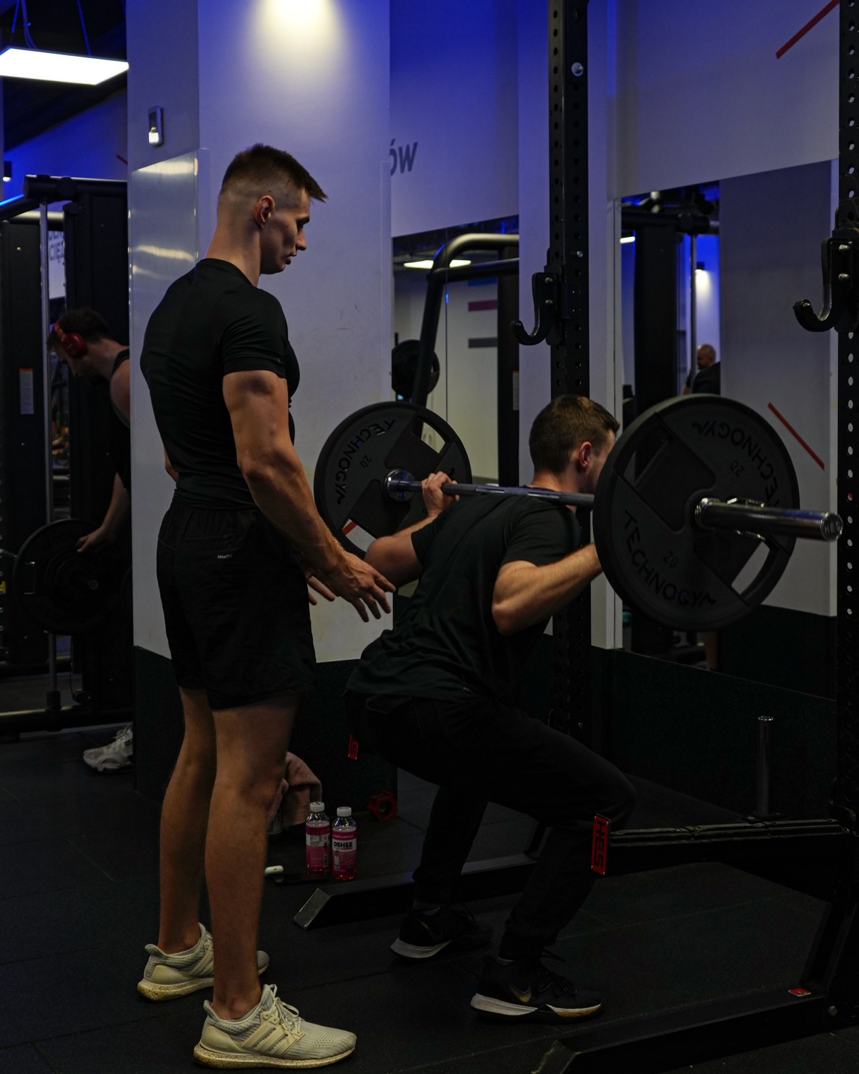 Norbert prowadzi trening klienta